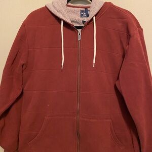 North Face fleece lined jacket